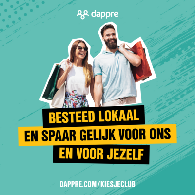 Sparen met Dappre voor Samenloop Rosmalen